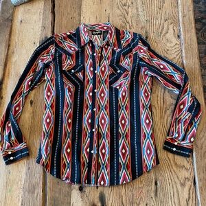 Wrangler Retro Pear Snap